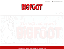 Tablet Screenshot of ifoundbigfoot.com